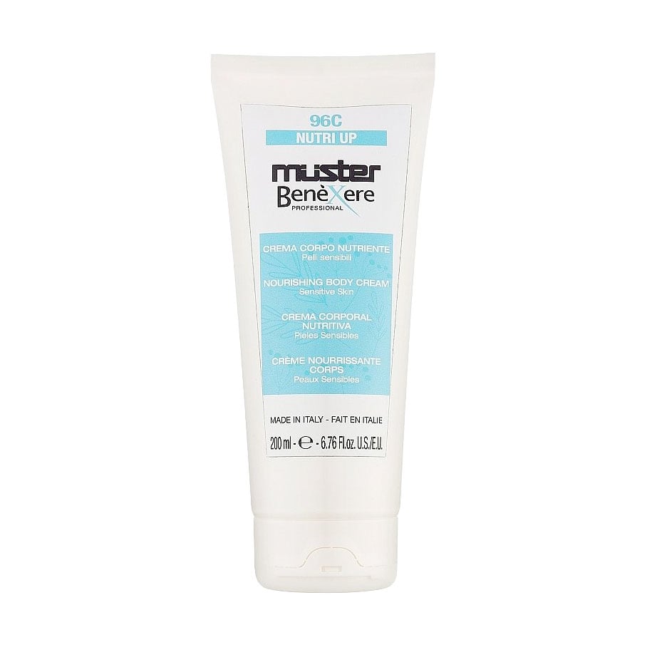 Живильний крем для чутливої шкіри тіла Muster Benexere Professional Nutri Up 96C, 200 мл